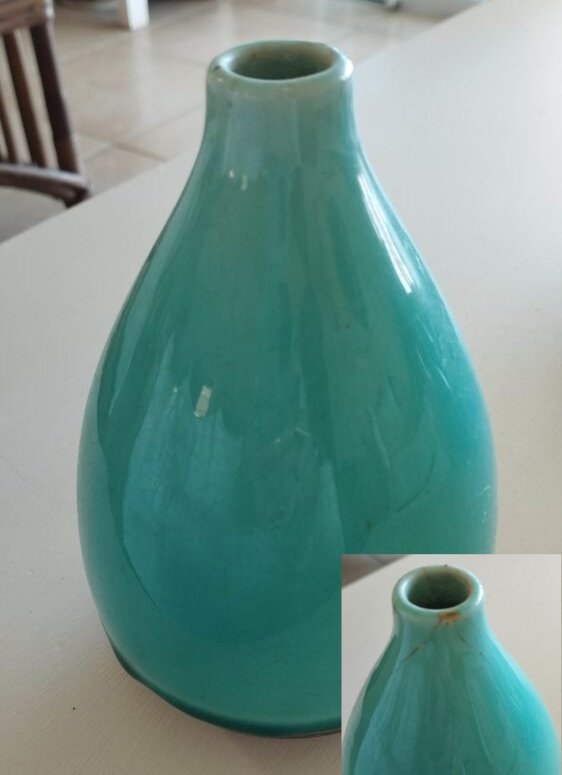 Turquoise Ceramic Vase